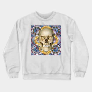 dream skull psychedelia Crewneck Sweatshirt